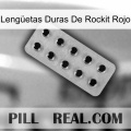 Lengüetas Duras De Rockit Rojo 28